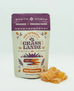 Grasslandz | Sour Pineapple Gummies | 100mg (10ct)