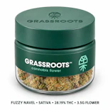 Fuzzy Navel – Sativa – 28.19% THC | 3.5g Whole Flower | Grassroots    -BB8 BACK