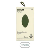 Bloom - Live Resin - Grease Monkey - Vape Cart - 1.0g