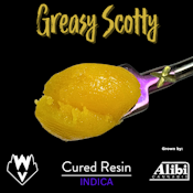 Greasy Scotty, Cured Resin Badder