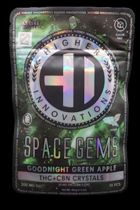 Higher Innovations - HI - Goodnight Green Apple Space Gems w CBN (Packs)