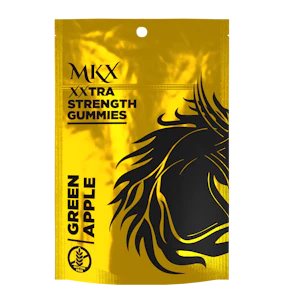 MKX -  MKX-Gummies-Green Apple-XXTRA Strenght-Hybrid-196.65mg