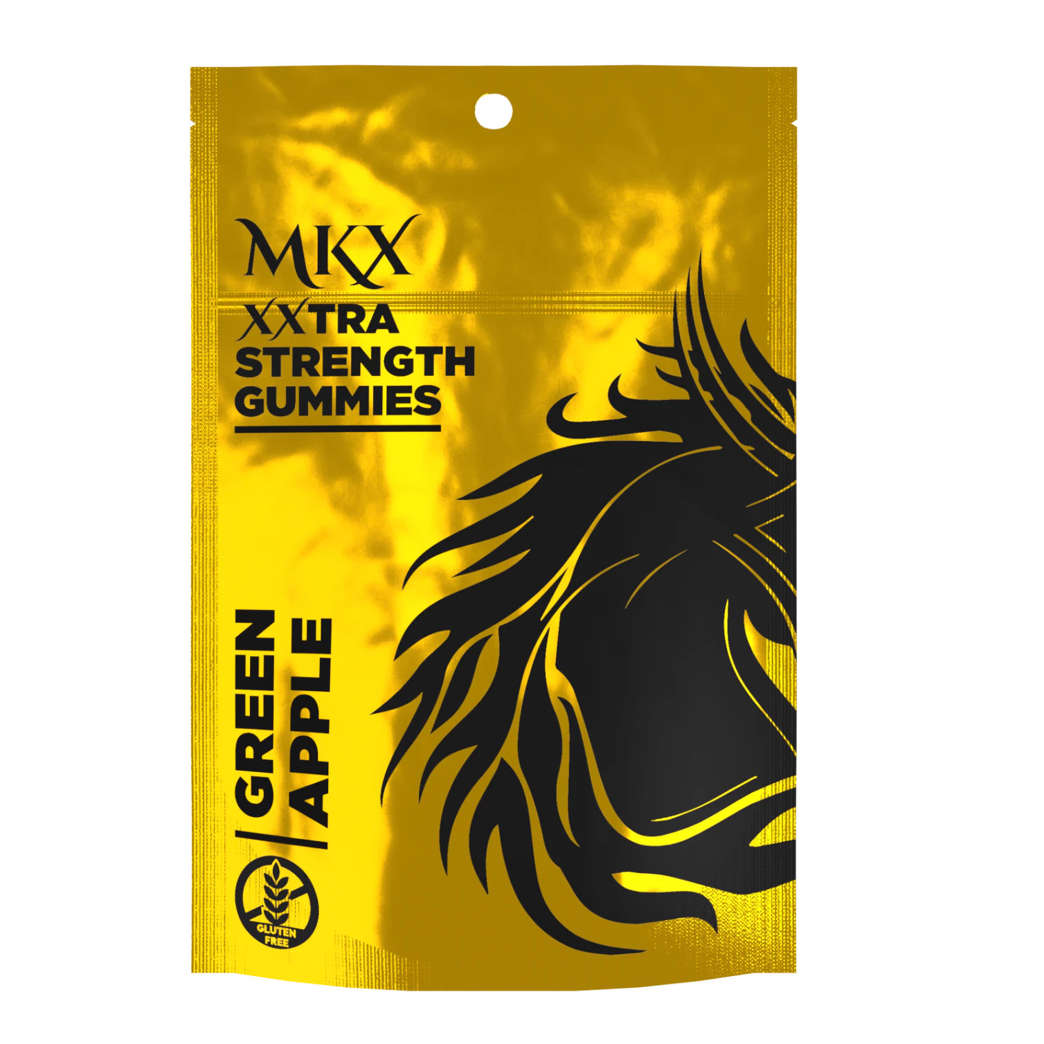 MKX -  MKX-Gummies-Green Apple-XXTRA Strenght-Hybrid-196.65mg Main Image