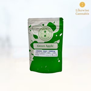Likewise - 10pk 2000mg Full Spectrum Gummies - Green Apple