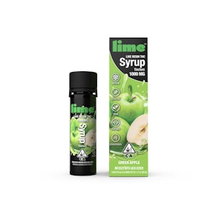 Lime - Lime Green Apple Live Resin THC Syrup Tincture 1000mg