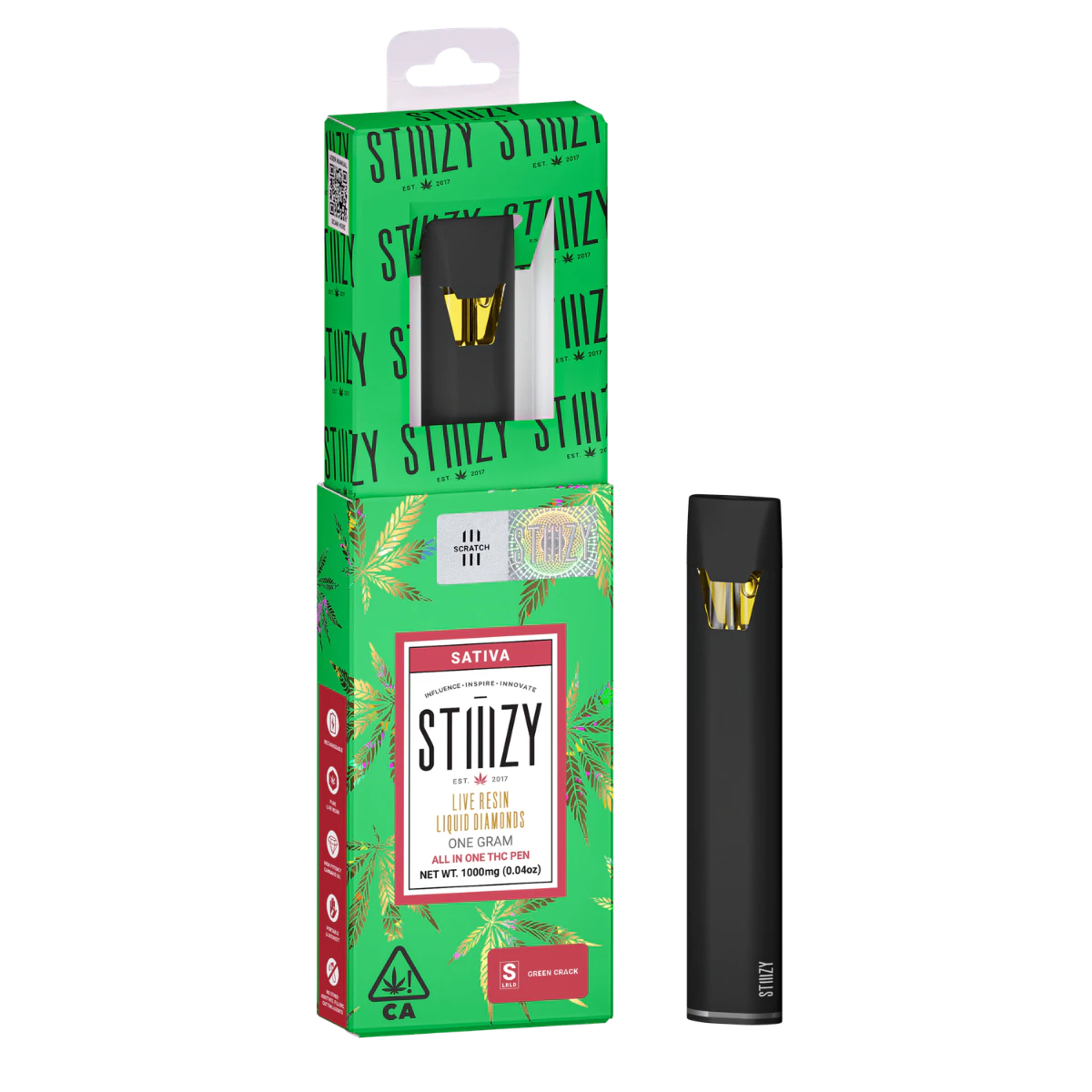 STIIIZY - Green Crack (S) | 1g All In One Liquid Diamonds Pod | Stiiizy Main Image