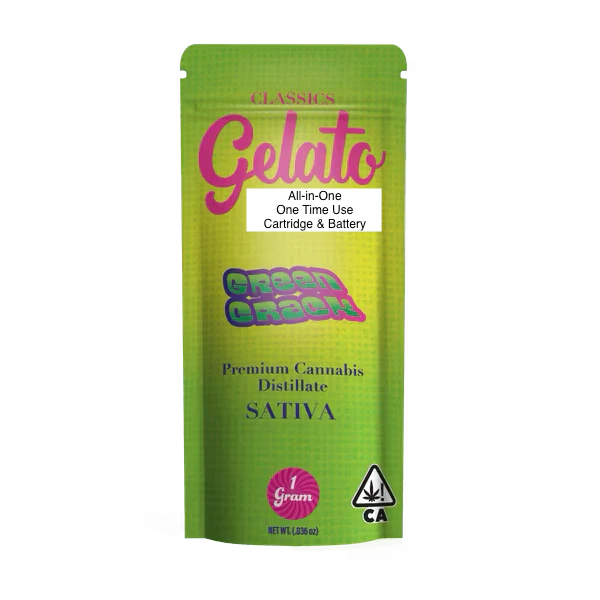 Gelato - Green Crack Live Resin All-in-One Main Image