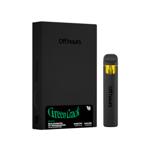 OFF HOURS - No Wave | Green Crack | 1g AIO