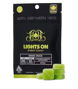 HEAVY HITTERS - Heavy Hitters Green Crack THCV Gummies