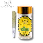Royal Junior Jesters - Green Crack (0.7gX5pk Quad Infused Tarantula Pre-Rolls)