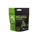 Green Gruff Relax Calming Dog Treats 24pk - Coconut Pumpkin