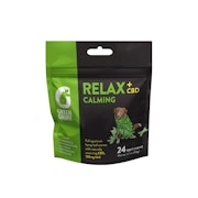 Green Gruff Relax Calming Dog Treats 24pk - Coconut Pumpkin