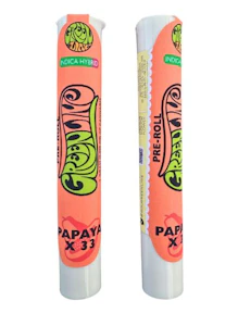 Greenline - Green Line Preroll 1g Papaya x 33