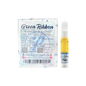 COLD FIRE - ColdFire x Lumpy's Green Ribbon Cured Resin Juice Cartridge 1.0g