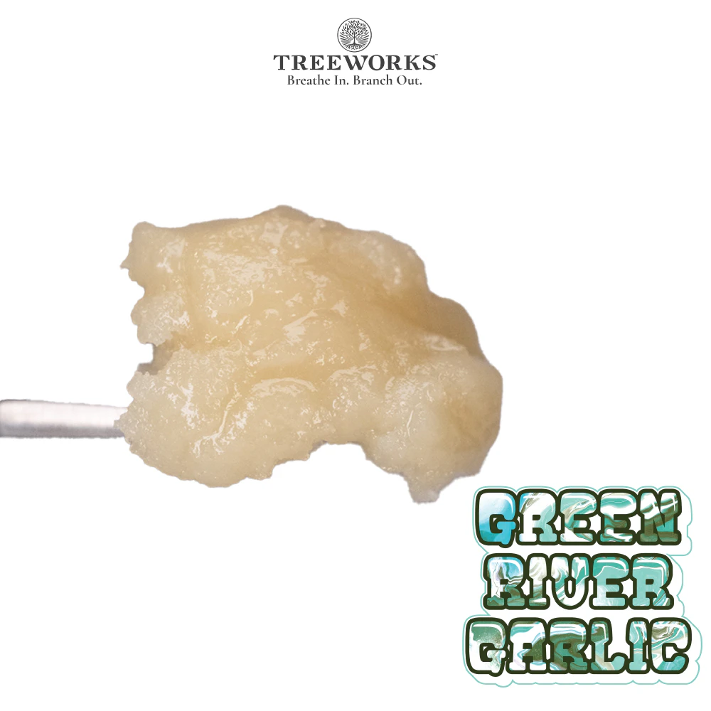 Treeworks - Green River Garlic - 1g Live Rosin - Treeworks Main Image