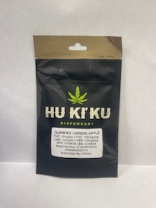 Hu Ki' Ku - Hu Ki' Ku - Green Apple - Gummies 10pk - 100MG