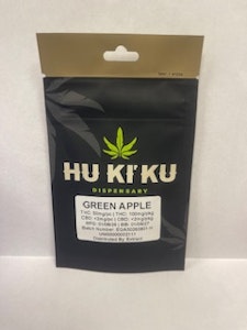 Hu Ki' Ku - Hu Ki' Ku - Green Apple - Gummies 2pk - 100MG