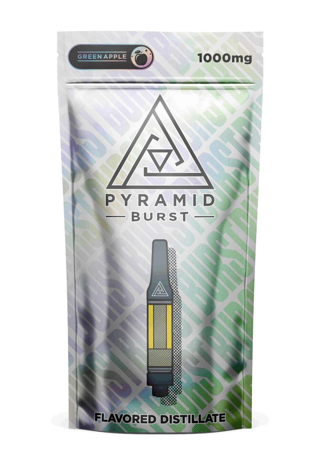 Pyramid - Green Apple Distillate Cartridge 1g Main Image