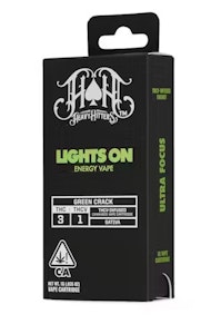 HEAVY HITTERS - Heavy Hitters 1g Green Crack THCV Cartridge