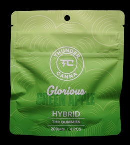 Green Apple Gummies 4CT 200MG