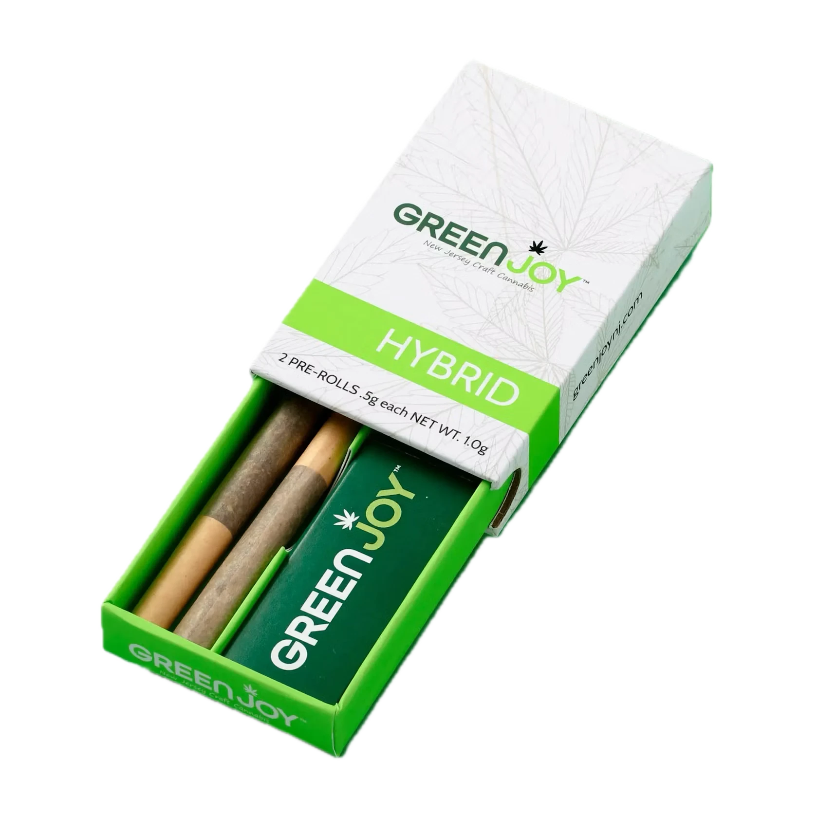 Green Joy - Grape Bubblegum Preroll 2pk 1g Main Image