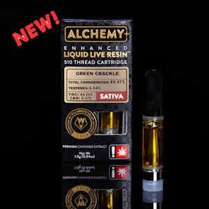 Willamette Valley Alchemy LLC - Green Crackle, Liquid Live Resin + Distillate, 1g