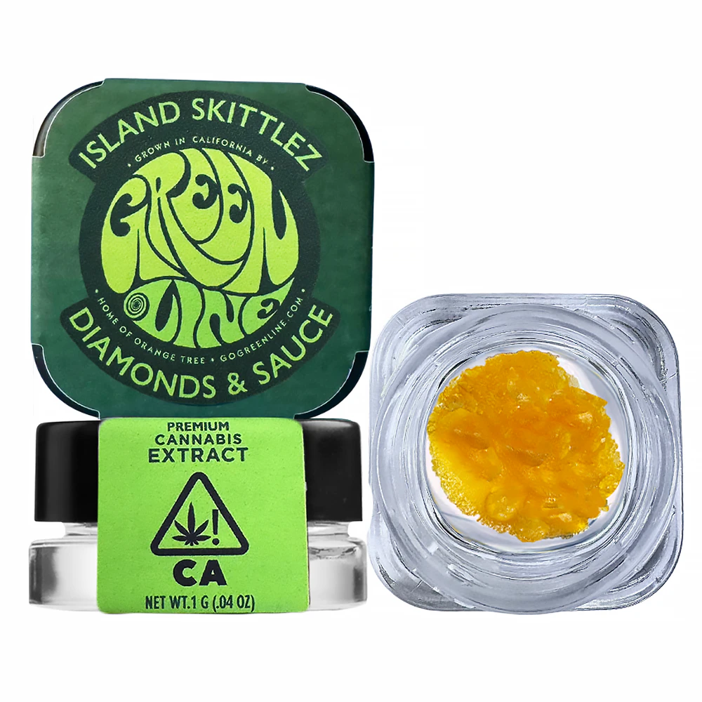 Greenline - Island Skittlez - Diamond Sauce (1g) Main Image