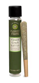 Florist Farms | Preroll | Live Resin Infused | Green Crack | 1 Gram Joint