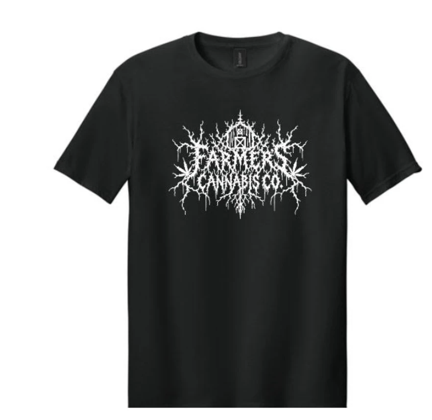 Farmer's Cannabis Co -  Farmer's Black Tee | Grind Logo | Medium Main Image