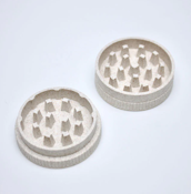 Grinder 2pc, Biodegradable 2.25in (Red, White, and Blue)