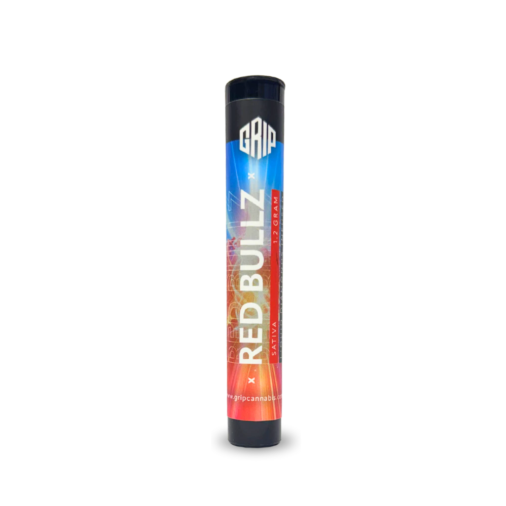 Grip - Red Bullz 1.2g Infused Preroll - GRIP Main Image