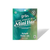 Grön | Mini Dark chocolate Bar | 100mg