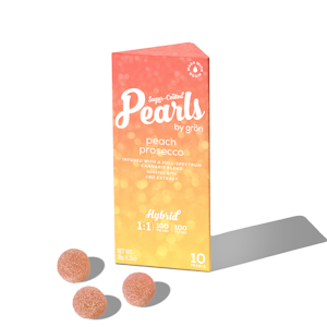 GRON - Peach Prosecco Pearls - 100mg Gummies