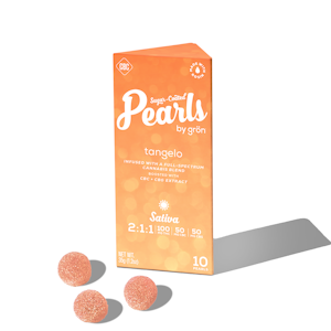 GRON - Tangelo | 2:1:1 THC:CBG:CBC | Gummies | 10pk/100mg (Pearls by Gron)