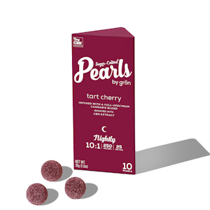 GRON - 250mg CBN: 25mg THC Tart Cherry Pearls