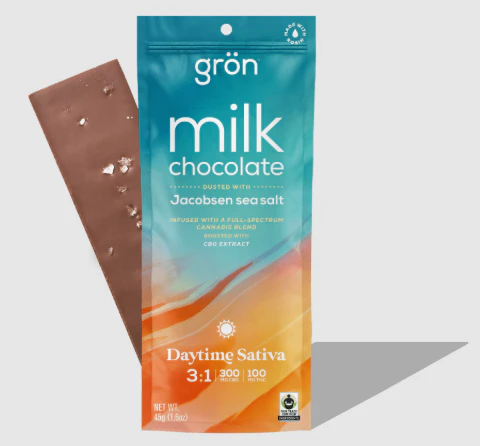 GRON - Daytime Sativa Milk Chocolate 3|1 CBG|THC Main Image
