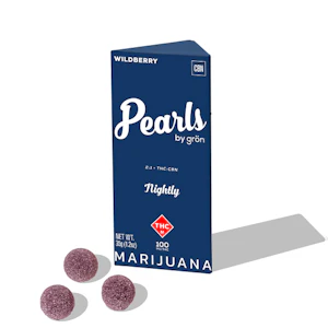 GRON - GRON - WILDBERRY INDICA PEARL 2:1 THC/CBN 100MG