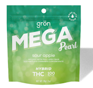 Gron Mega Pearl Gummy: Sour Apple