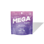 Sour Grape "MEGA Pearl" Gummy | 100mg (THC)