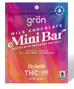 Gron - Milk Chocolate, Chocolate Bar, Mini Bar