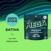 Grön | Baja Blaze Hash Rosin Mega Pearl | 100mg