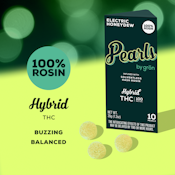 Grön | Electric Honeydew Hash Rosin Pearls | 10pk/100mg