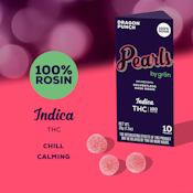 Grön | Dragon Punch Hash Rosin Pearls | 10pk/100mg