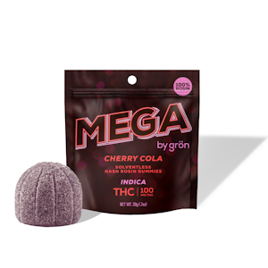 GRON - Cherry Cola "MEGA Pearl" Gummy | 100mg (THC) (Hash Rosin)