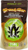 Milk Chocolate Peanut Caramel Nougat Bites Hybrid 100mg 10 Pack - Emerald Sky