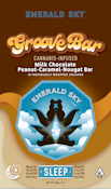 Emerald Sky - GrooveBar Peanut Caramel Nougat - 100mg - SLEEP