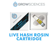 ZKTZ Cubed Live Hash Rosin Cartridge - 0.5g