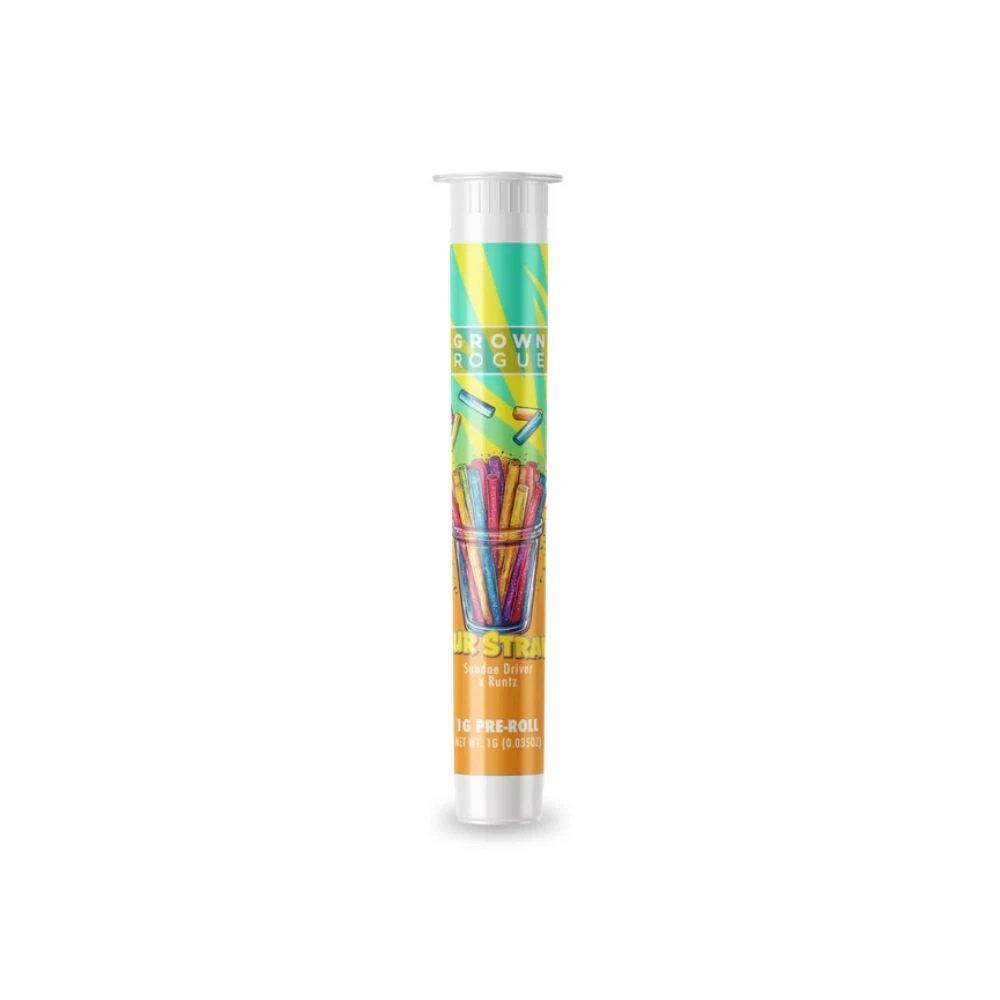 Grown Rogue - Zour Strawz 1g Preroll - GROWN ROGUE Main Image