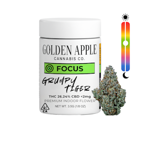 Golden Apple Cannabis Co. - Grumpy Tiger-Indoor 3.5g