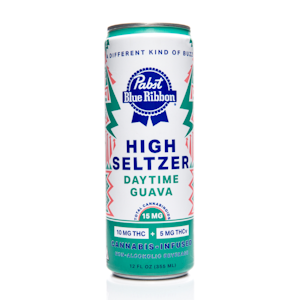 Pabst - Pabst Blue Ribbon - Daytime Guava - 10mg THC/5mg THCv High Seltzer